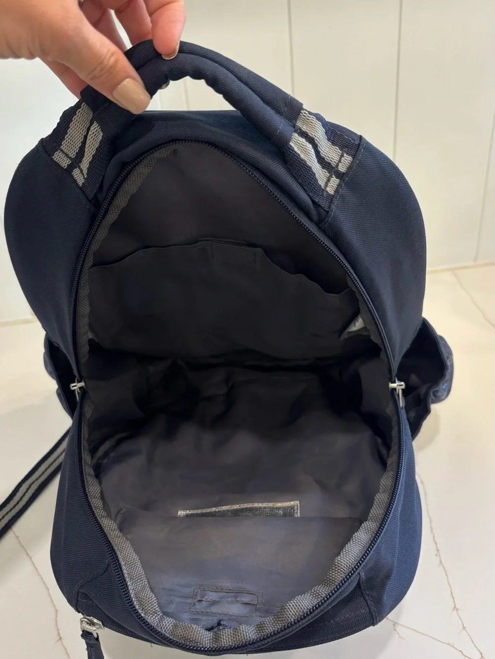 Pottery Barn Kids Navy Blue Galaxy Backpack - Sebastian